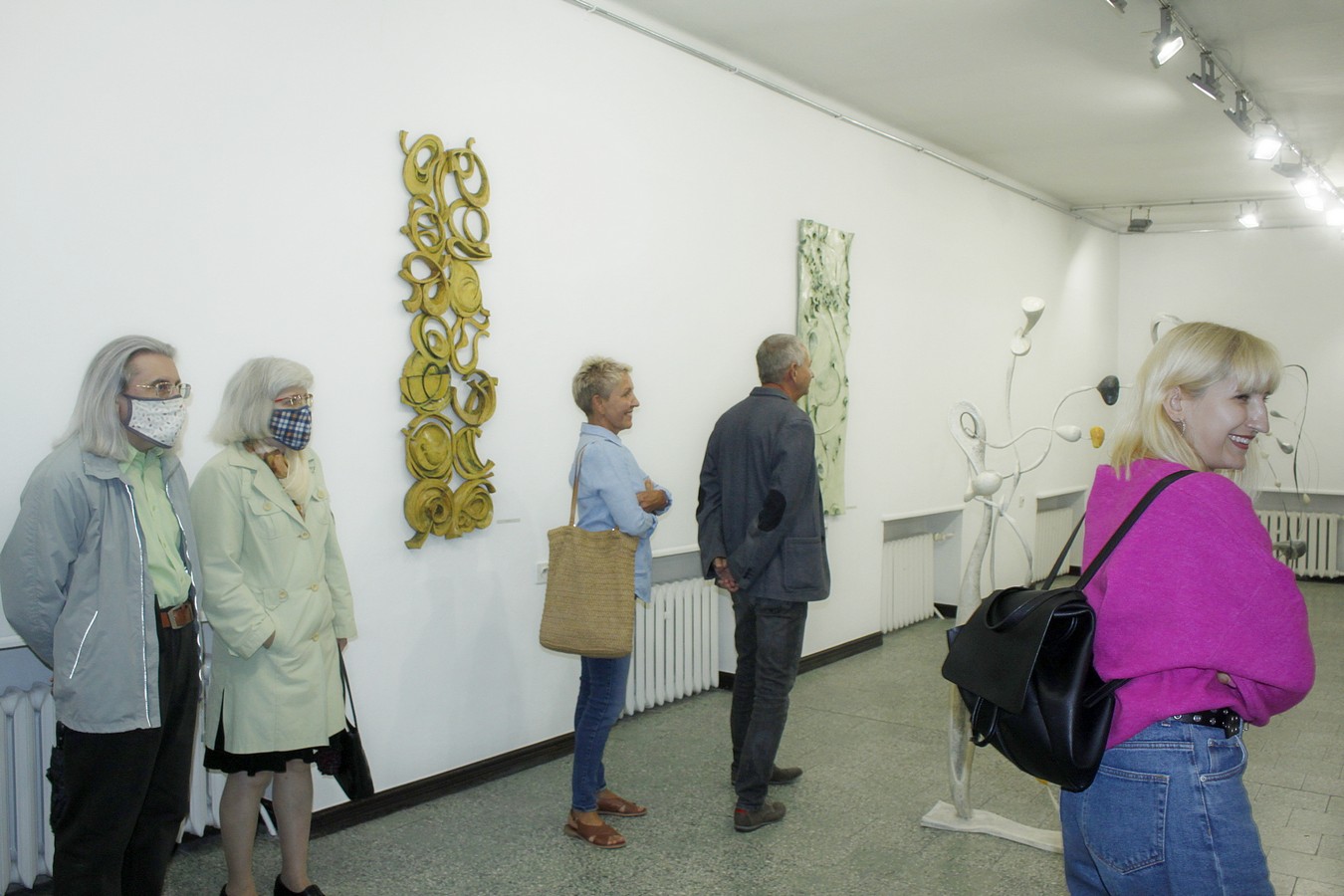 Zdjęcia z finisażu wystawy rzeźby Lidii Głazik