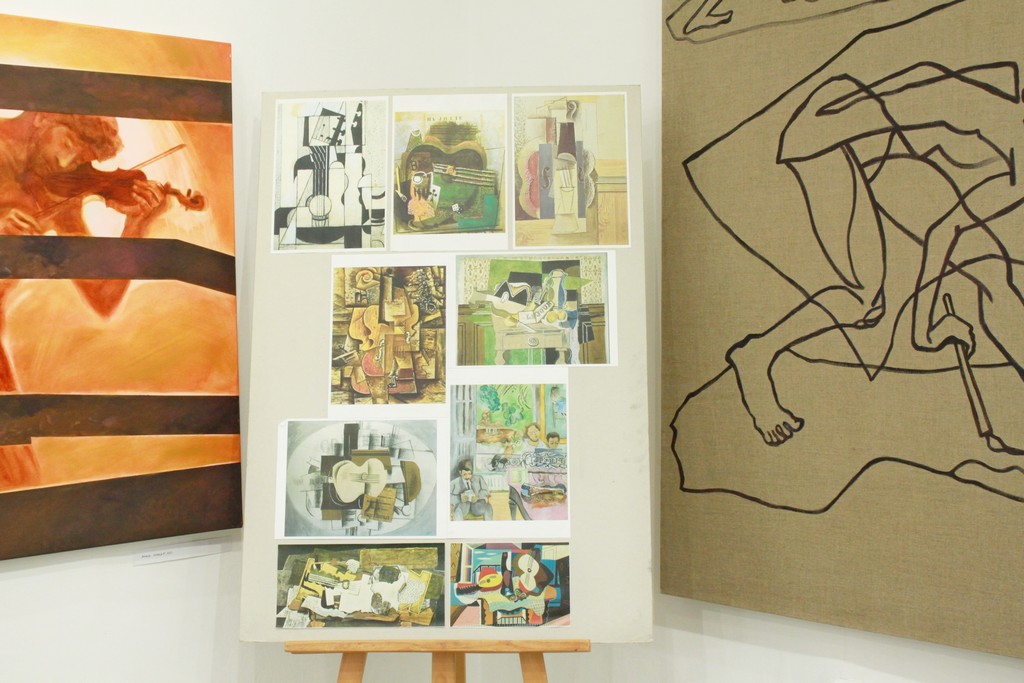 Kolejne warsztaty z cyklu: SPOTKANIA ZE SZTUKĄ pt. „Martwa natura muzyczna – kompozycje plastyczne inspirowane twórczością Pabla Picassa i Georgesa Braque’a”.